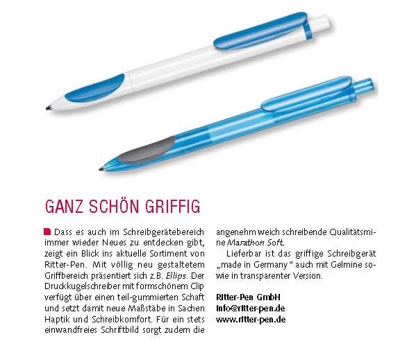 07200_Ellips_17200 Ellips Transparent_Ritter-Pen